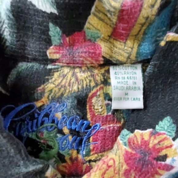 NWOT Mens Caribbean Shirt - Picture 6 of 6